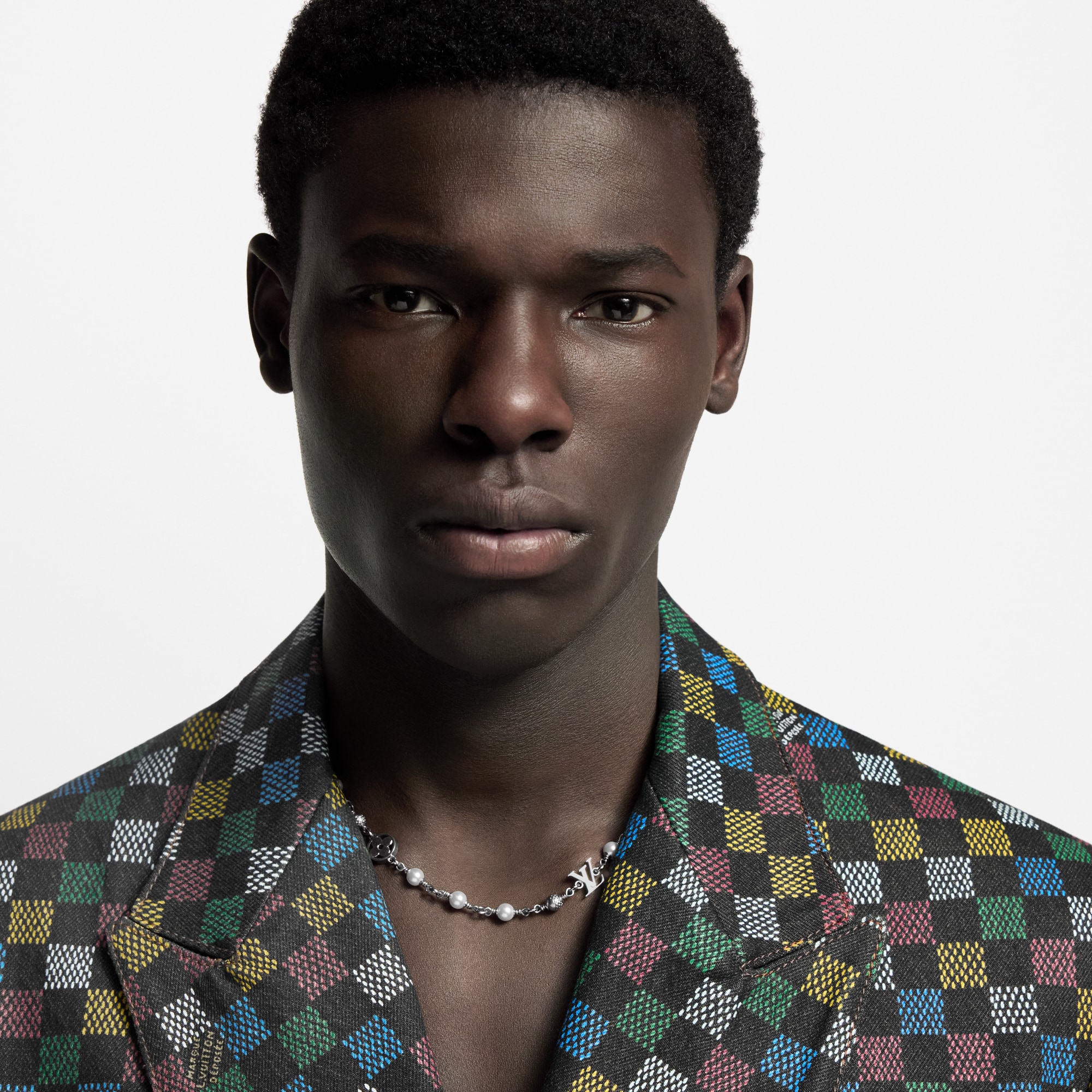 LV Pearls Necklace S00 in Men