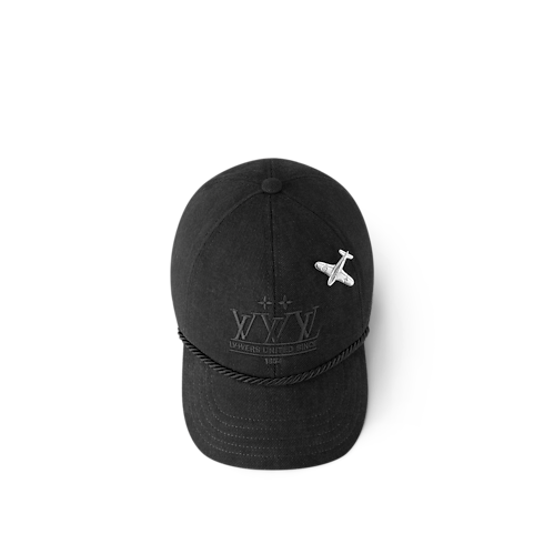 LV Plane Cap S00 in Men's Accessories Hats, Beanies and Gloves collections by Louis Vuitton (Product zoom)