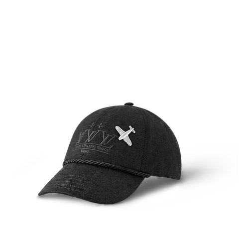 LV Plane Cap S00 in Men's Accessories Hats, Beanies and Gloves collections by Louis Vuitton (Product zoom)