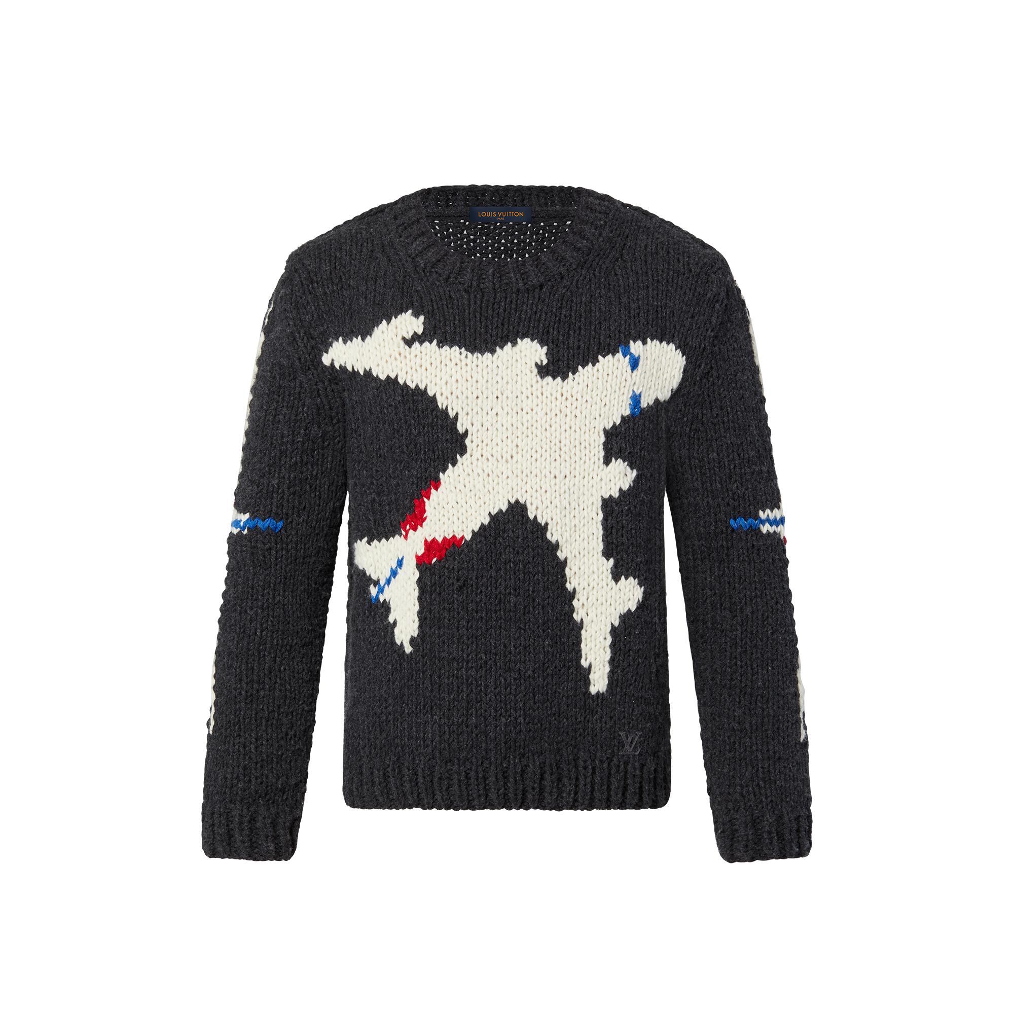 louis vuitton knit sweater