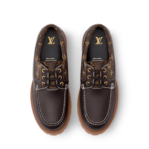 LV Remix Boat Shoe in Men's Shoes Lace-Ups and Buckle Shoes collections by Louis Vuitton (Product zoom)