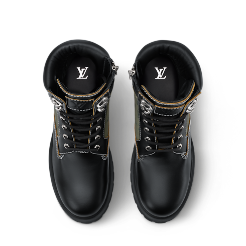LV Remix Combat Boot in Men's Shoes Boots collections by Louis Vuitton (Product zoom)
