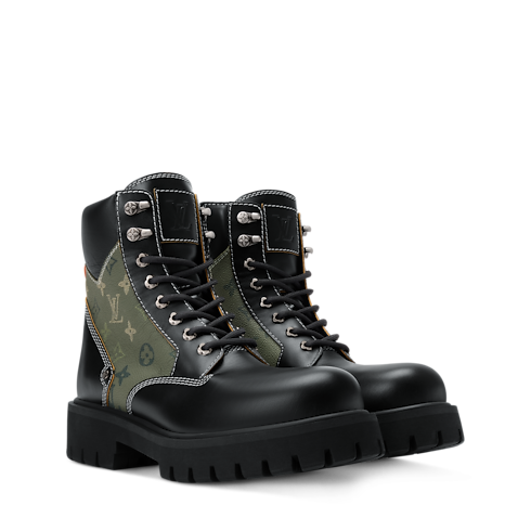 LV Remix Combat Boot in Men's Shoes Boots collections by Louis Vuitton (Product zoom)