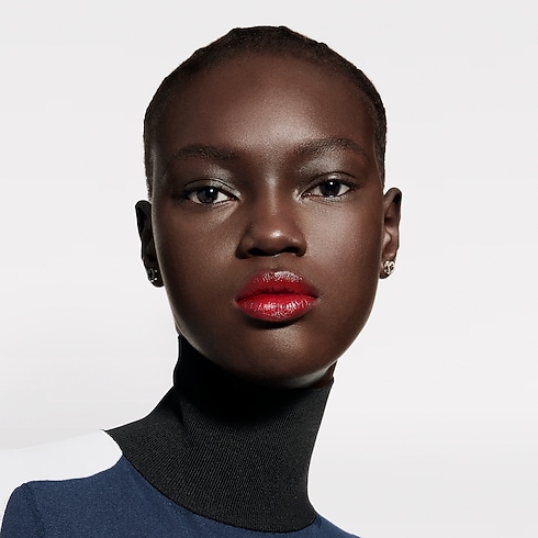 LV Rouge - Satin Lipstick in Perfumes and Beauty 's Lips } collections by Louis Vuitton (Product zoom)