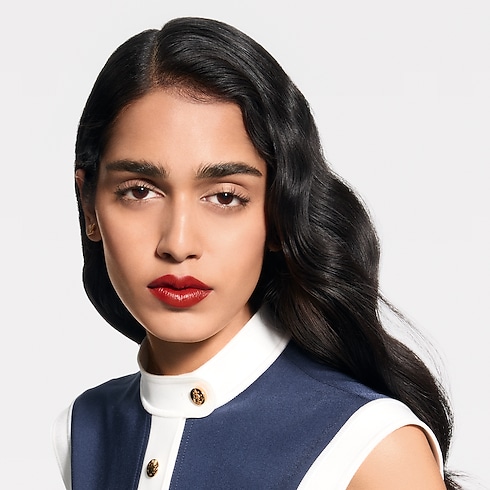 LV Rouge - Satin Lipstick in Perfumes and Beauty 's Lips } collections by Louis Vuitton (Product zoom)