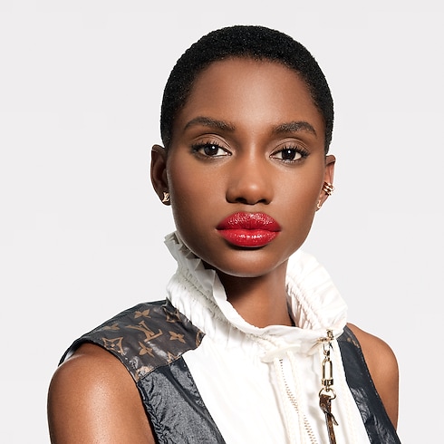 LV Rouge - Satin Lipstick Refill in Perfumes and Beauty 's Lips } collections by Louis Vuitton (Product zoom)