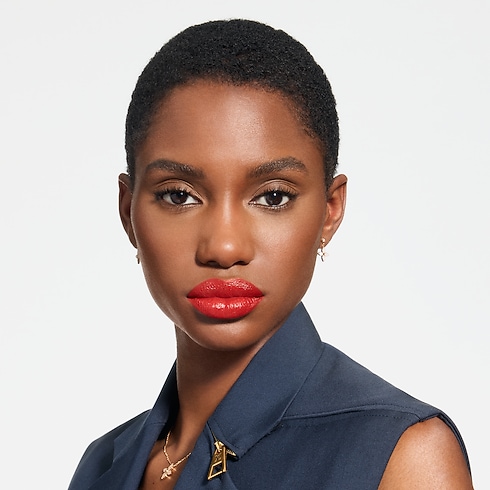 LV Rouge - Satin Lipstick Refill in Perfumes and Beauty 's Lips } collections by Louis Vuitton (Product zoom)