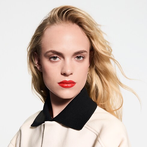 LV Rouge - Satin Lipstick Refill in Perfumes and Beauty 's Lips } collections by Louis Vuitton (Product zoom)