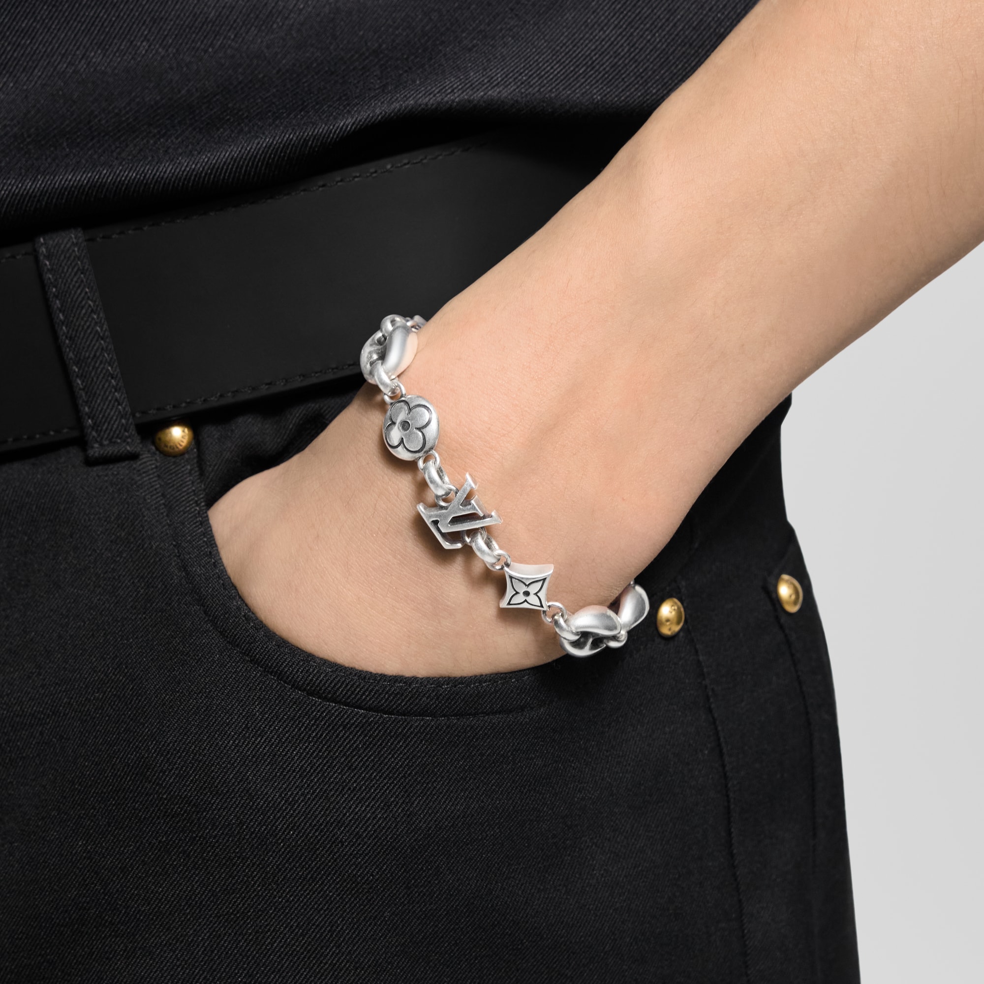 LV Sailor Medium Bracelet S00 in Men