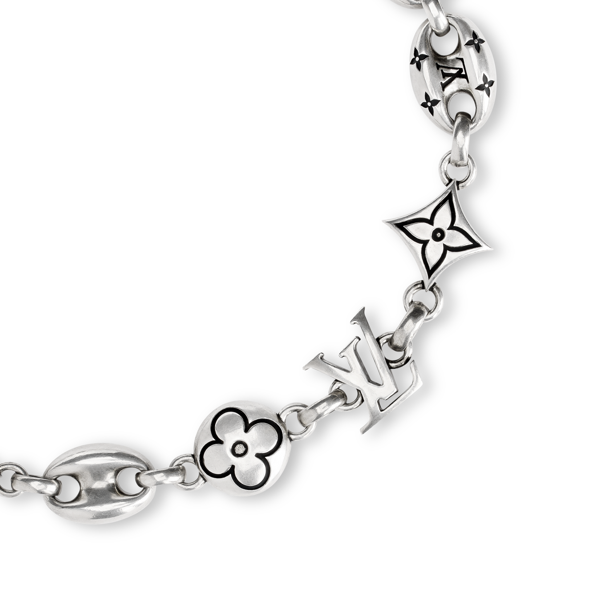 LV Sailor XL Chain Necklace S00 in Men