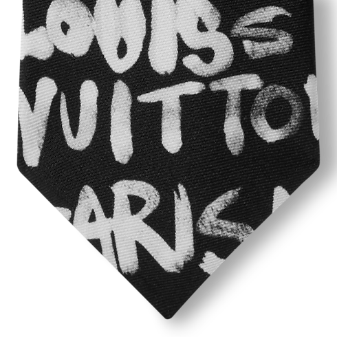 LV Scribble Tie S00 in Men's Accessories Ties and Pocket Squares collections by Louis Vuitton (Product zoom)