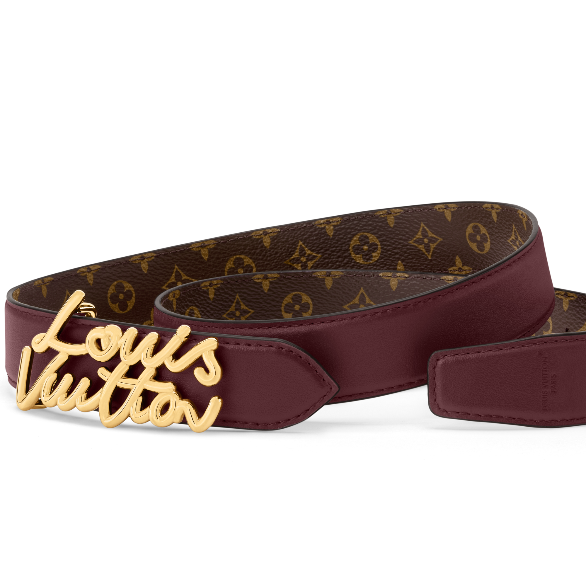 LV Script 30mm Belt  in Women