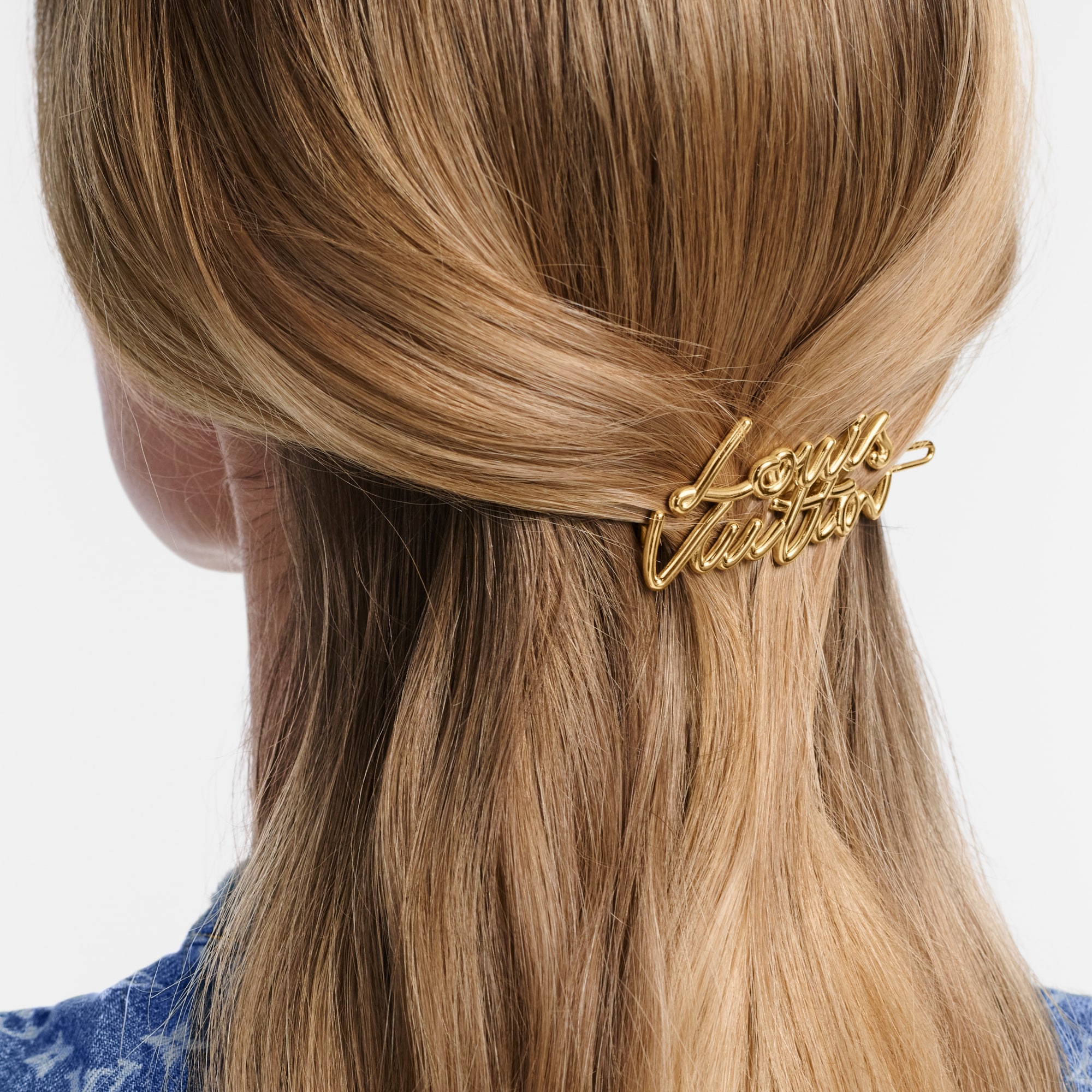LV Script Barrette S00 in Women