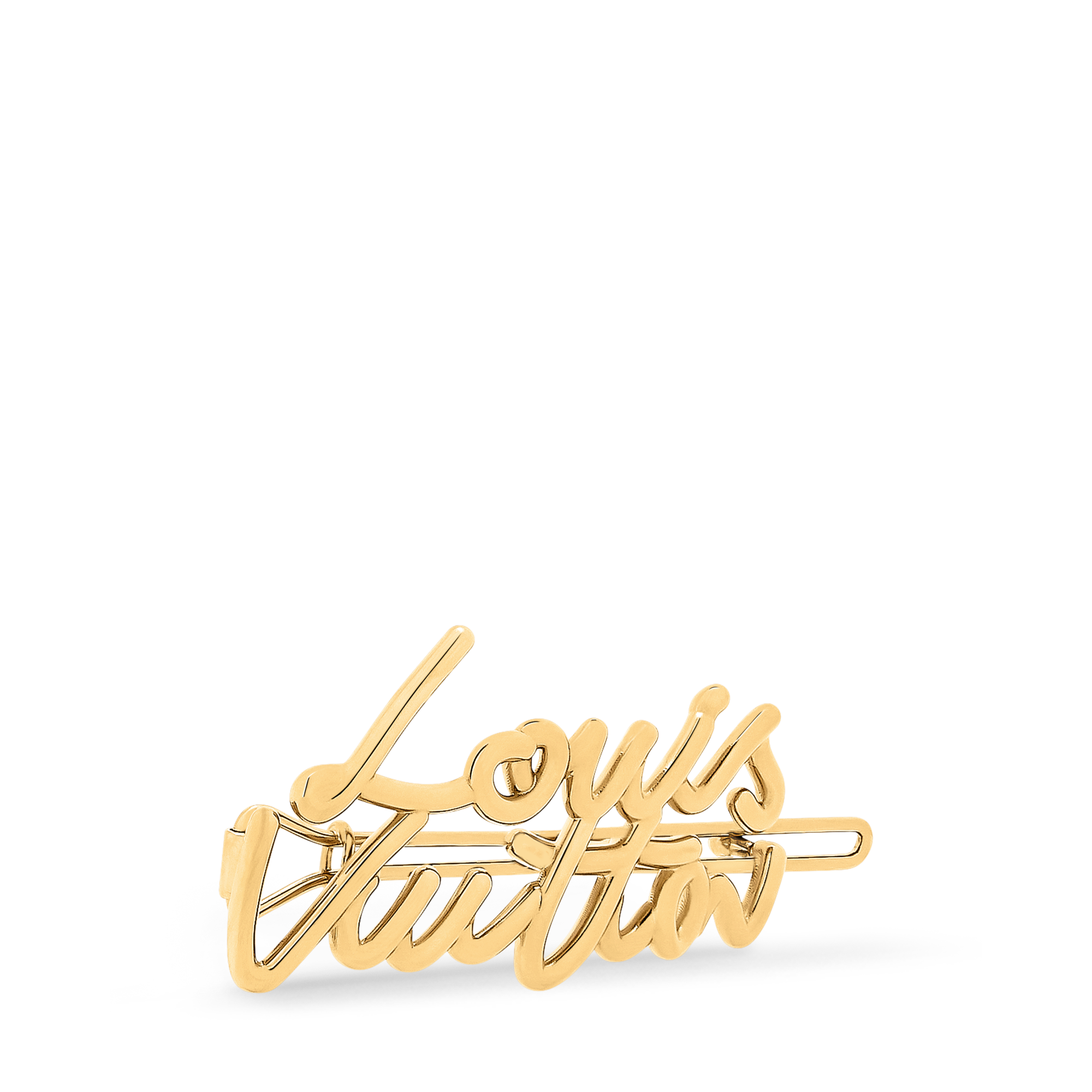 LV Script Barrette S00 in Women
