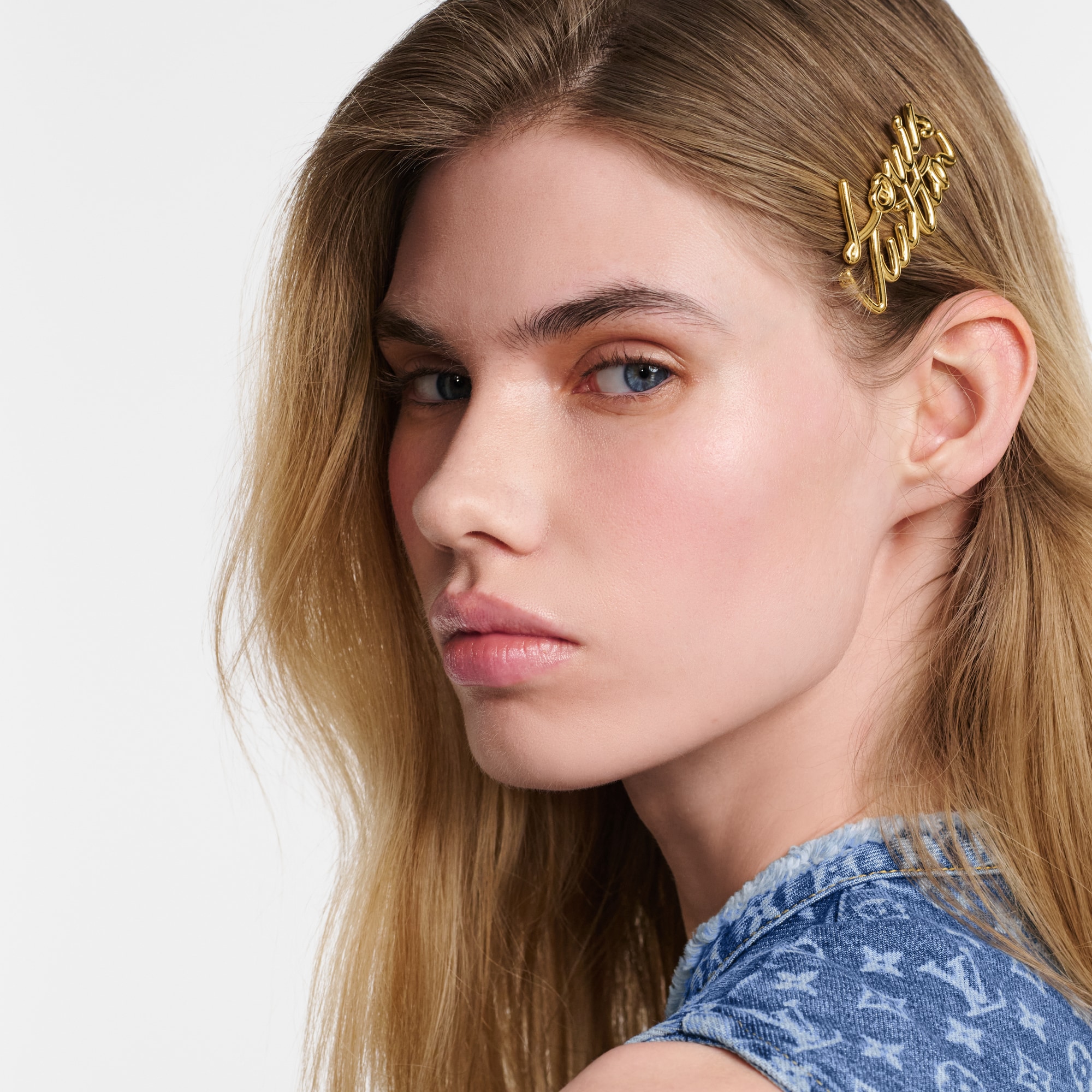 LV Script Barrette S00 in Women