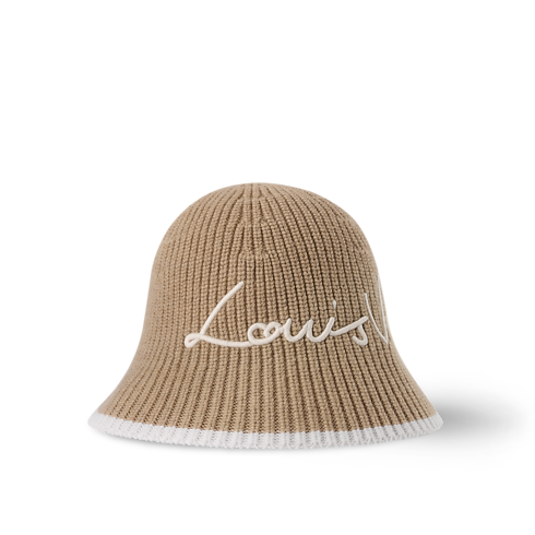 LV Script Hat S00 in Women's Accessories Hats & Caps collections by Louis Vuitton (Product zoom)