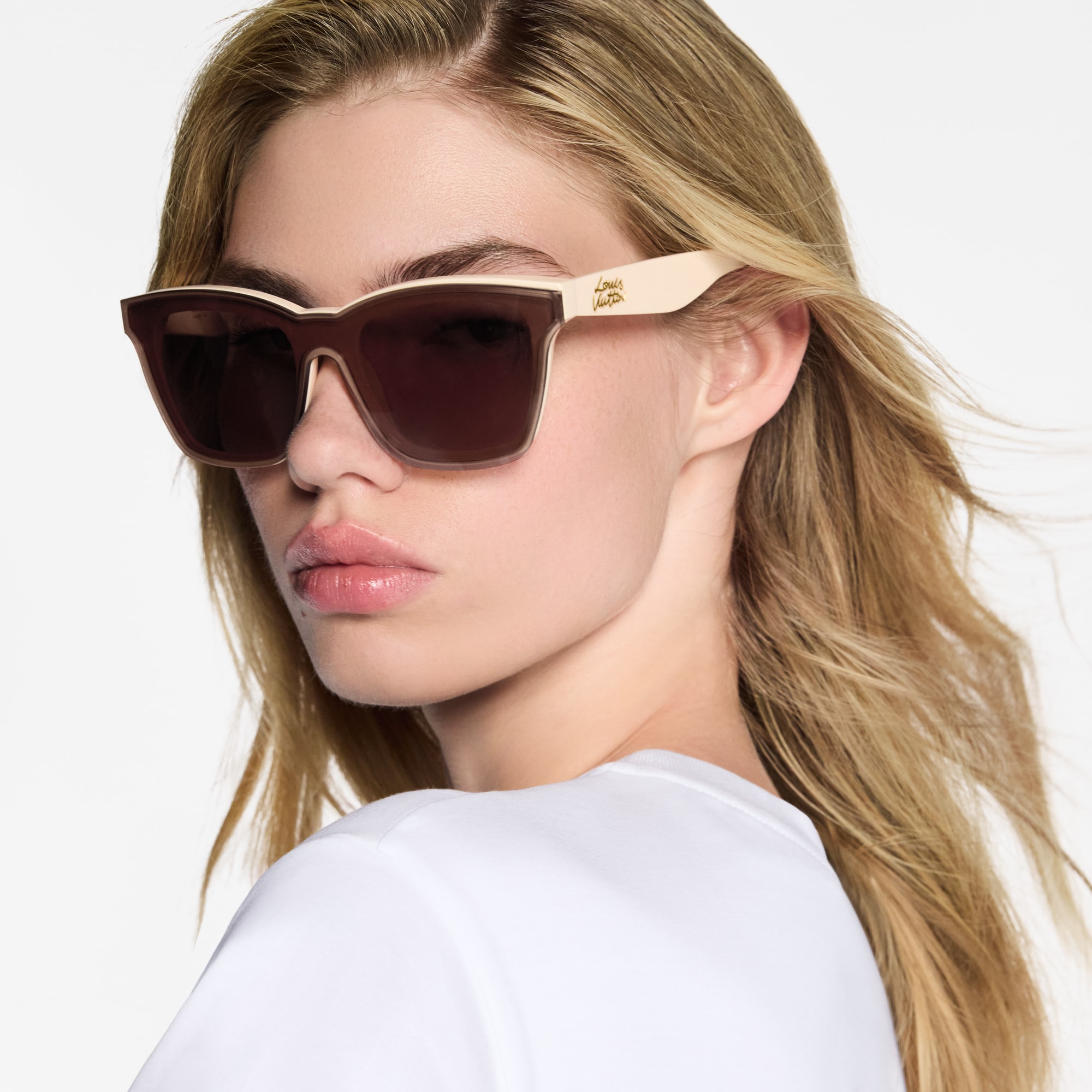 LV Script Square Sunglasses S00 in Women