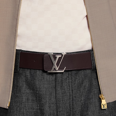 LV Shadow 40mm Reversible Belt in Men's Accessories Belts collections by Louis Vuitton (Product zoom)
