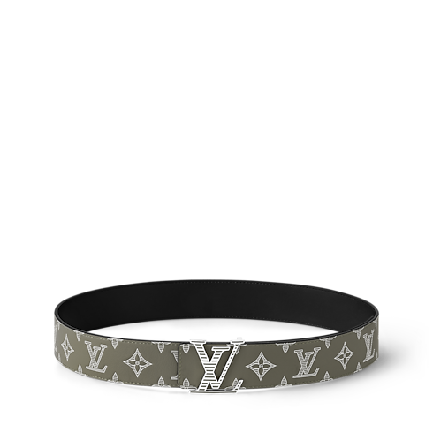 LV Shadow 40mm Reversible Belt Monogram Shadow in Men's Accessories Belts collections by Louis Vuitton (Product zoom)