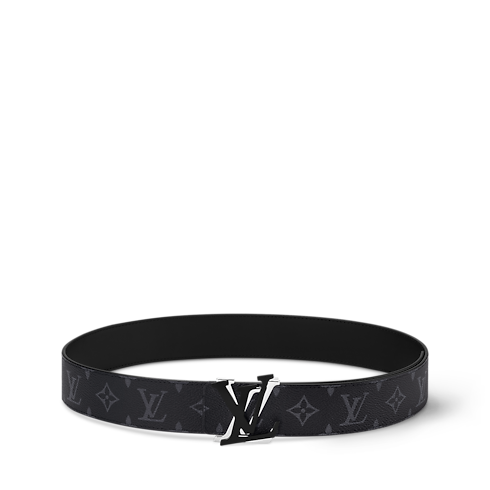 LV Shake 40mm Reversible Belt Monogram Eclipse Canvas in Men's Accessories Belts collections by Louis Vuitton (Product zoom)