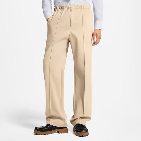 LV Signature Drawstring Pants back view