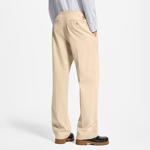 LV Signature Drawstring Pants cropped worn view
