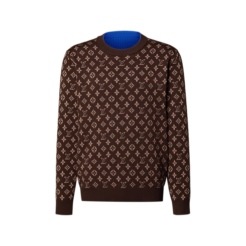 LV Signature Reversible Long-Sleeved Pullover other view