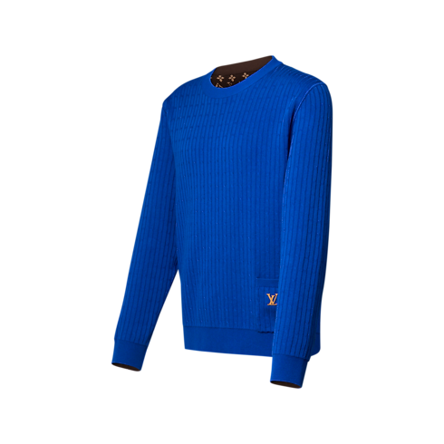 LV Signature Reversible Long-Sleeved Pullover side view
