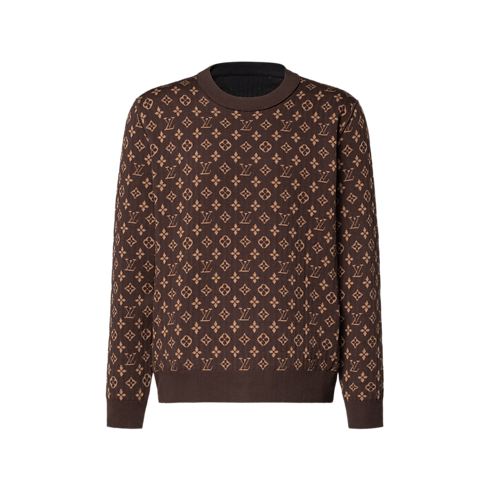LV Signature Reversible Long-Sleeved Pullover other view