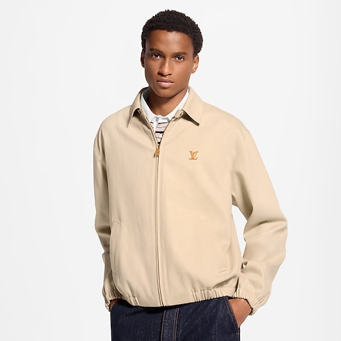 LV Signature Wintry Coach Jacket back view
