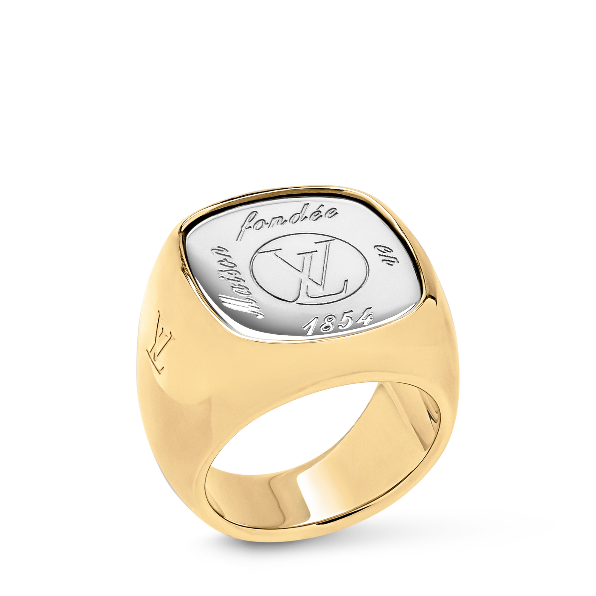 LV Signet Ring S00 in Women