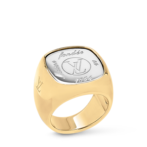 LV Signet Ring S00 in Women's Fashion Jewellery Rings collections by Louis Vuitton (Product zoom)