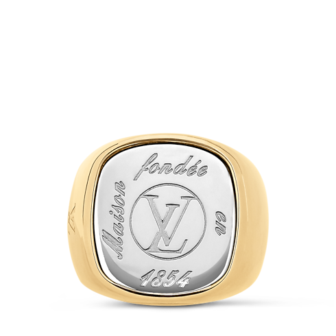 LV Signet Ring S00 in Women's Fashion Jewellery Rings collections by Louis Vuitton (Product zoom)