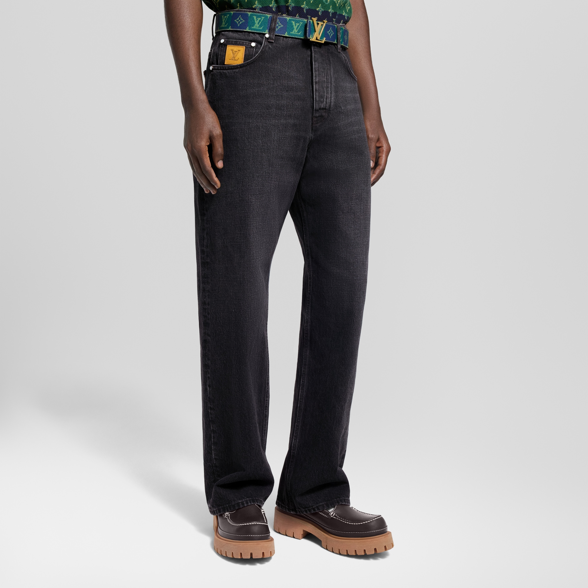 LV Skate Denim Pants  in Men