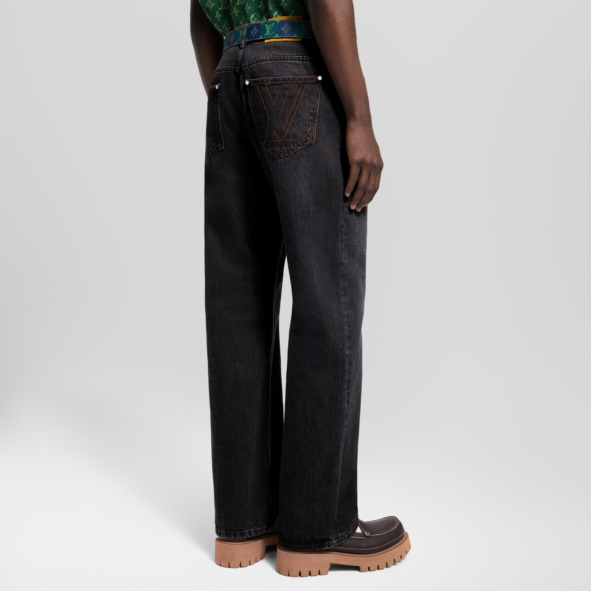 LV Skate Denim Pants  in Men