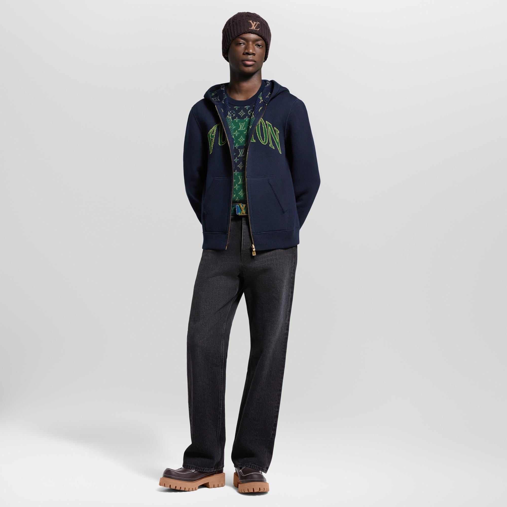 LV Skate Denim Pants  in Men