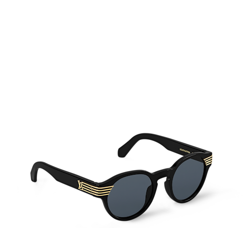 LV Slide Round Sunglasses S00 in Men's Accessories Sunglasses collections by Louis Vuitton (Product zoom)