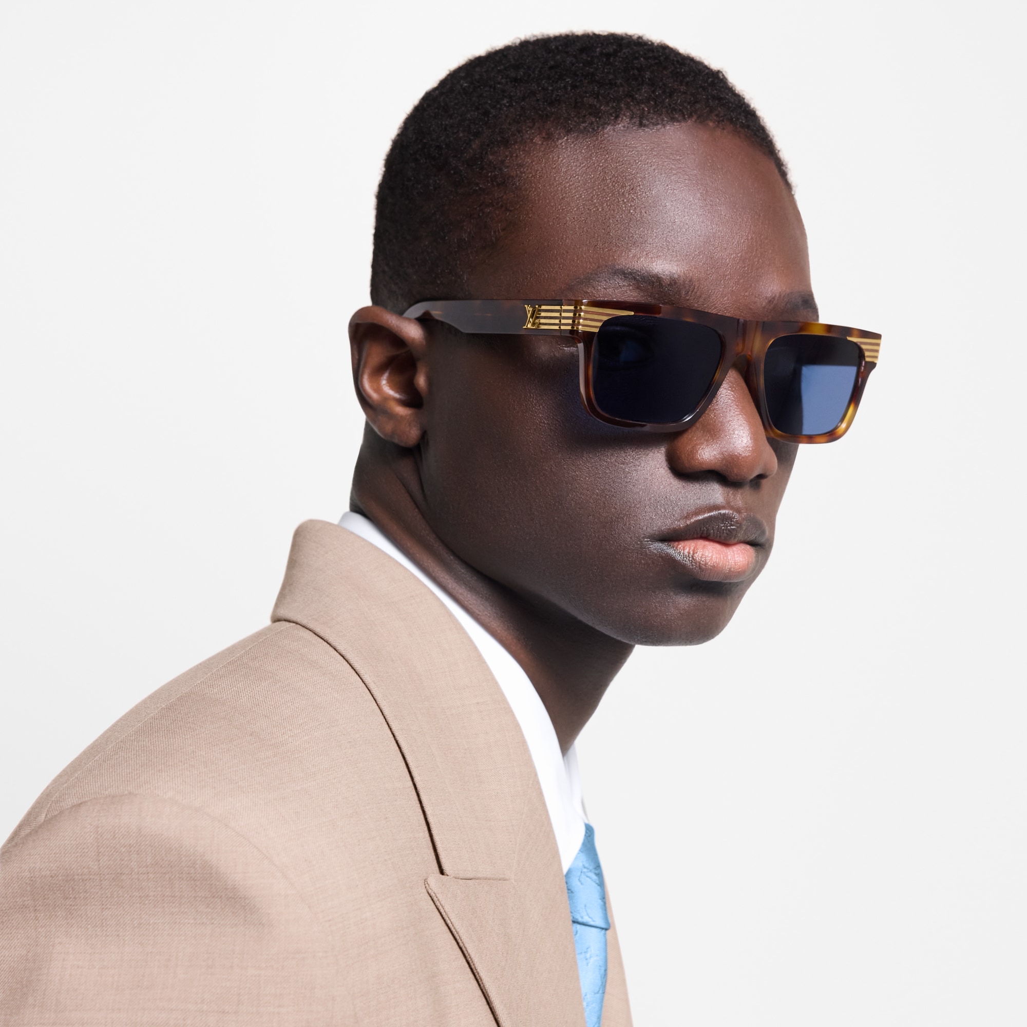 LV Slide Square Sunglasses S00 in Men