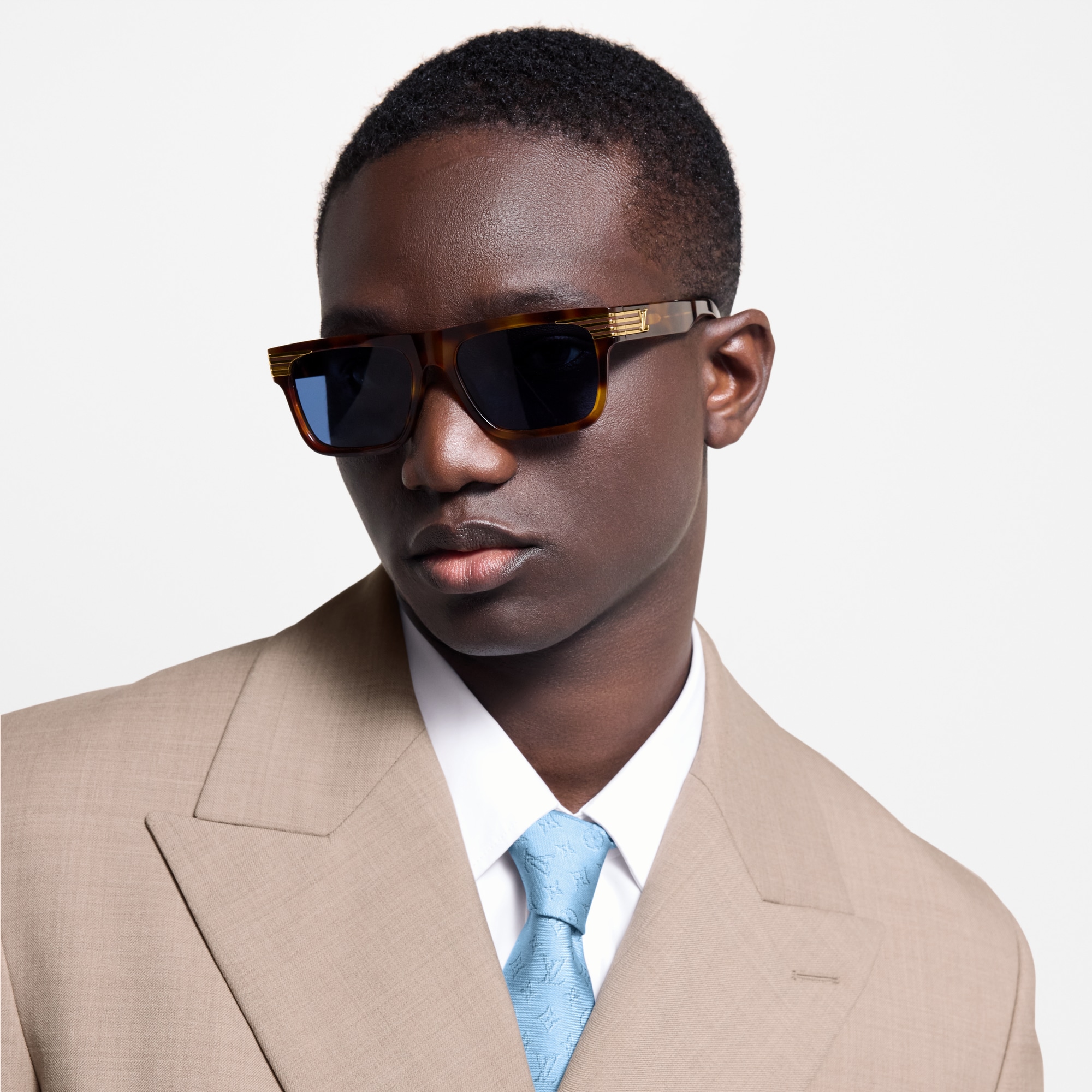 LV Slide Square Sunglasses S00 in Men