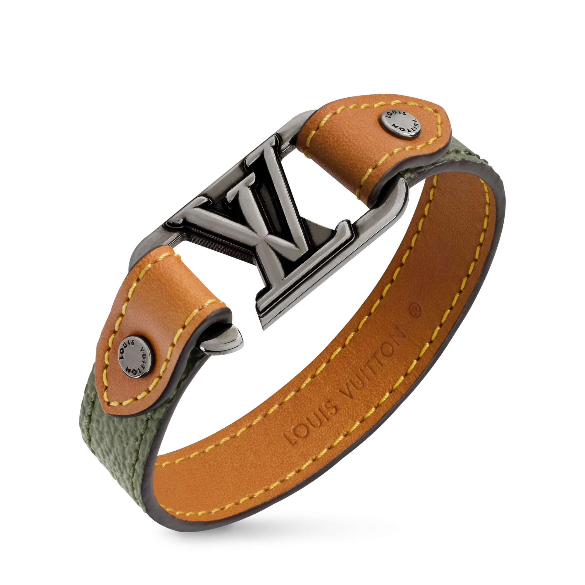 LV Slim Dimension Monogram Surplus Bracelet  in Men