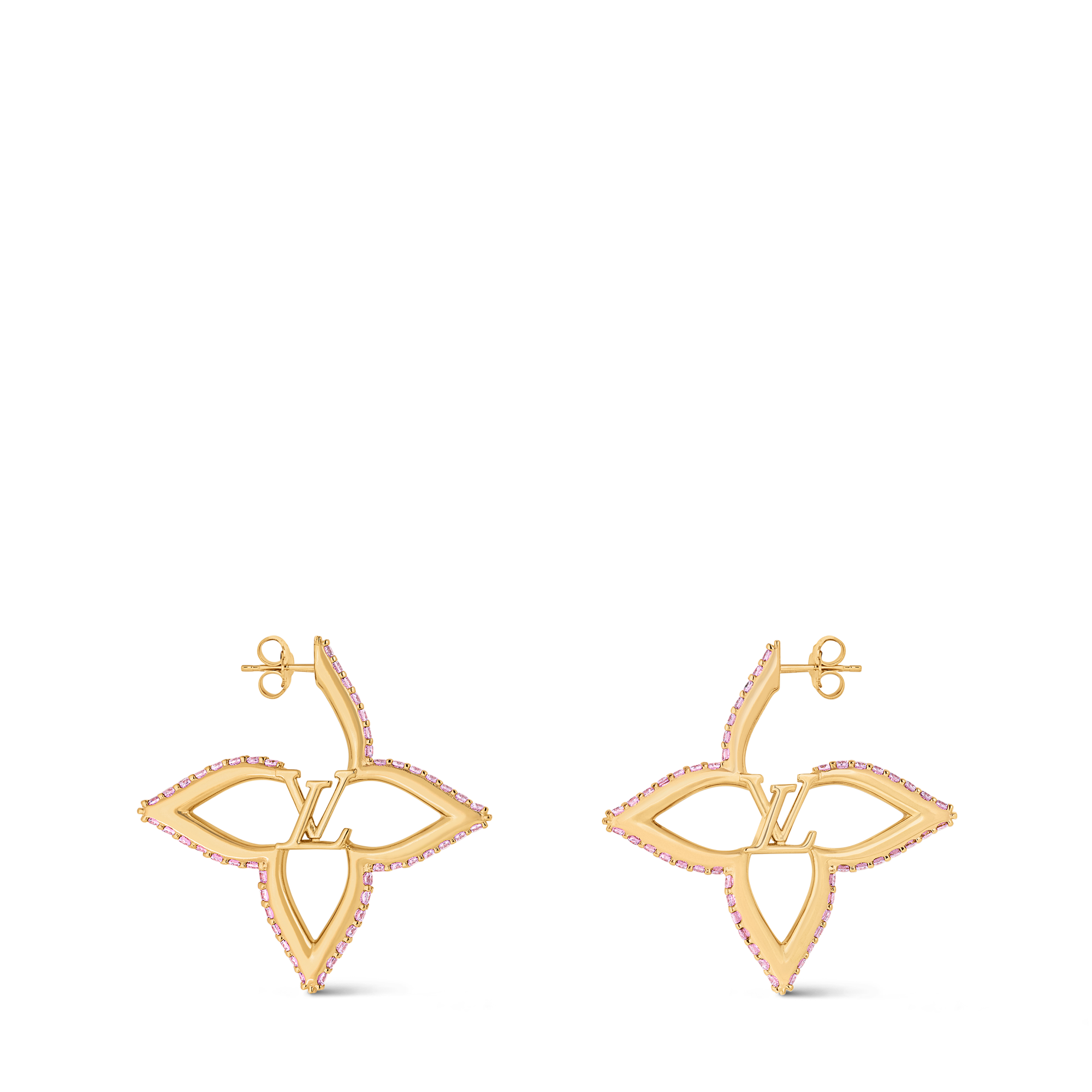 LV Slim Flower Earrings S00 in Women