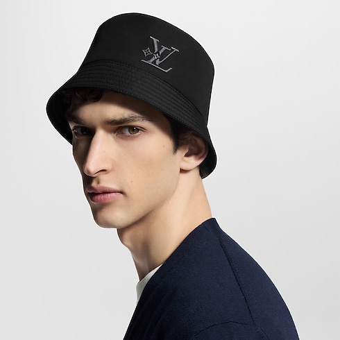 LV Smash Rain Bucket Hat S00 in Men's Accessories Hats, Beanies and Gloves collections by Louis Vuitton (Product zoom)