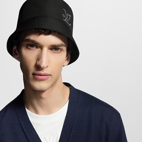 LV Smash Rain Bucket Hat S00 in Men's Accessories Hats, Beanies and Gloves collections by Louis Vuitton (Product zoom)