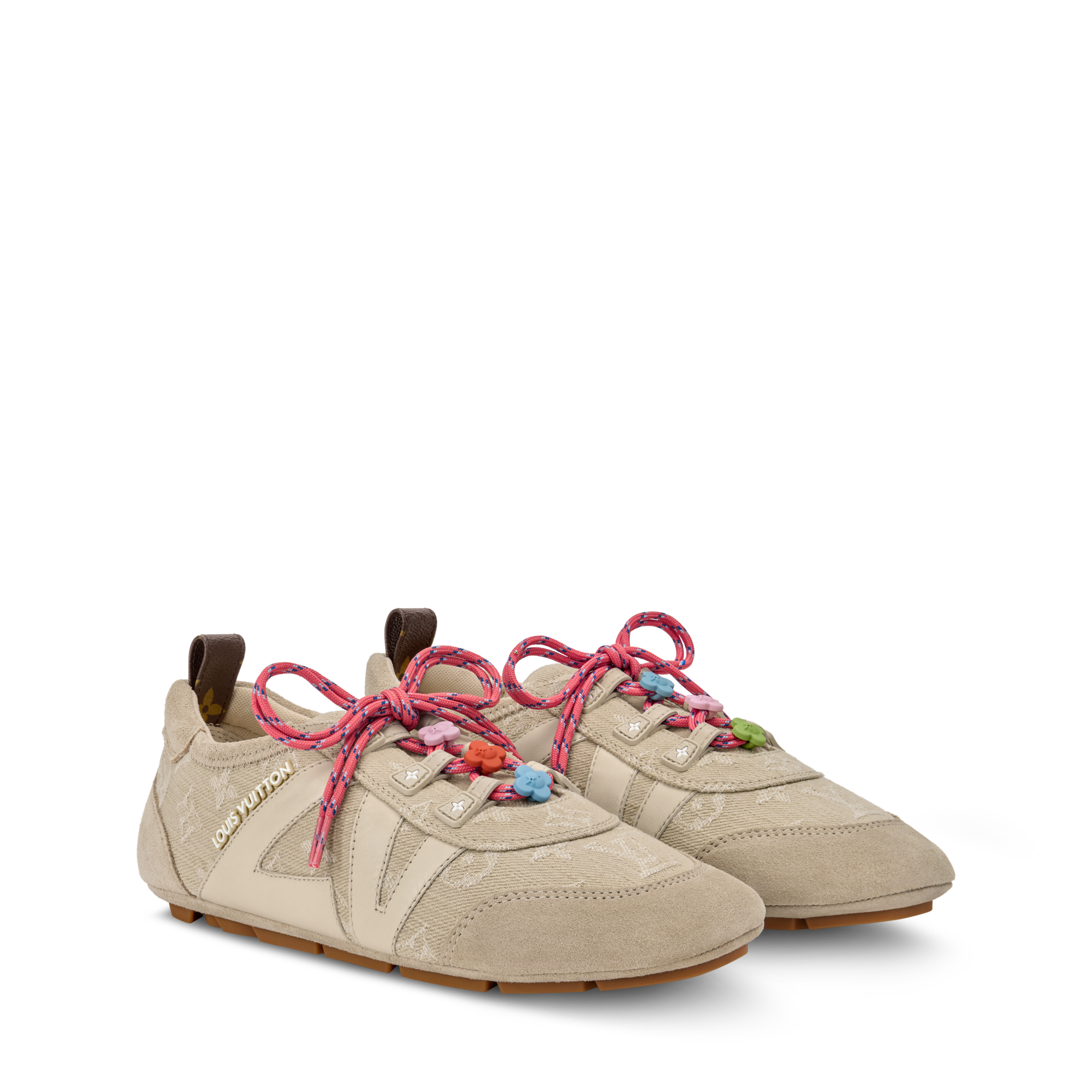 Louis Vuitton Beige 9.5  Women\'s Low Calfskin Lace LV-S0917P-A064 Aspen Platform Closed Mule - Women - Shoes | LOUIS VUITTON ® main image 2