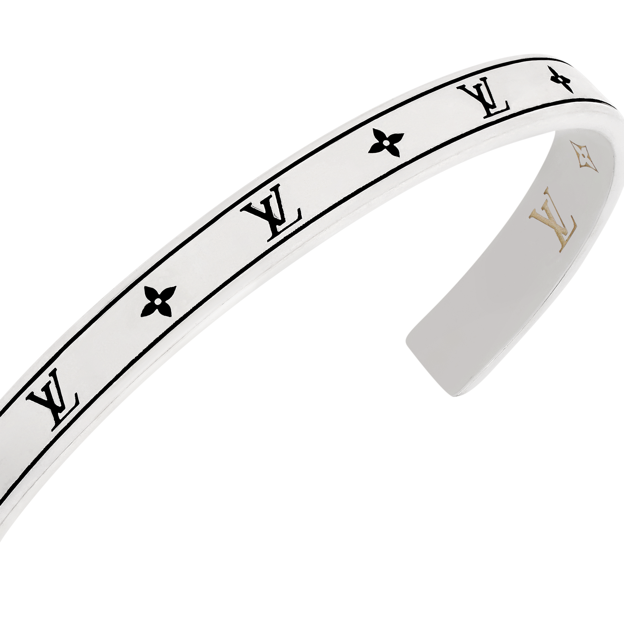 LV Spike Bangle Bracelet S00 in Men