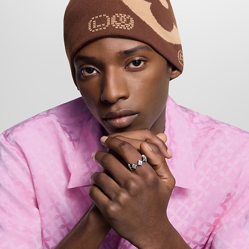 LV Spiky Flower Ring S00 in Men's Fashion Jewelry Rings collections by Louis Vuitton (Product zoom)