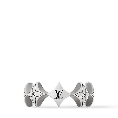 LV Spiky Flower Ring S00 in Men's Fashion Jewelry Rings collections by Louis Vuitton (Product zoom)