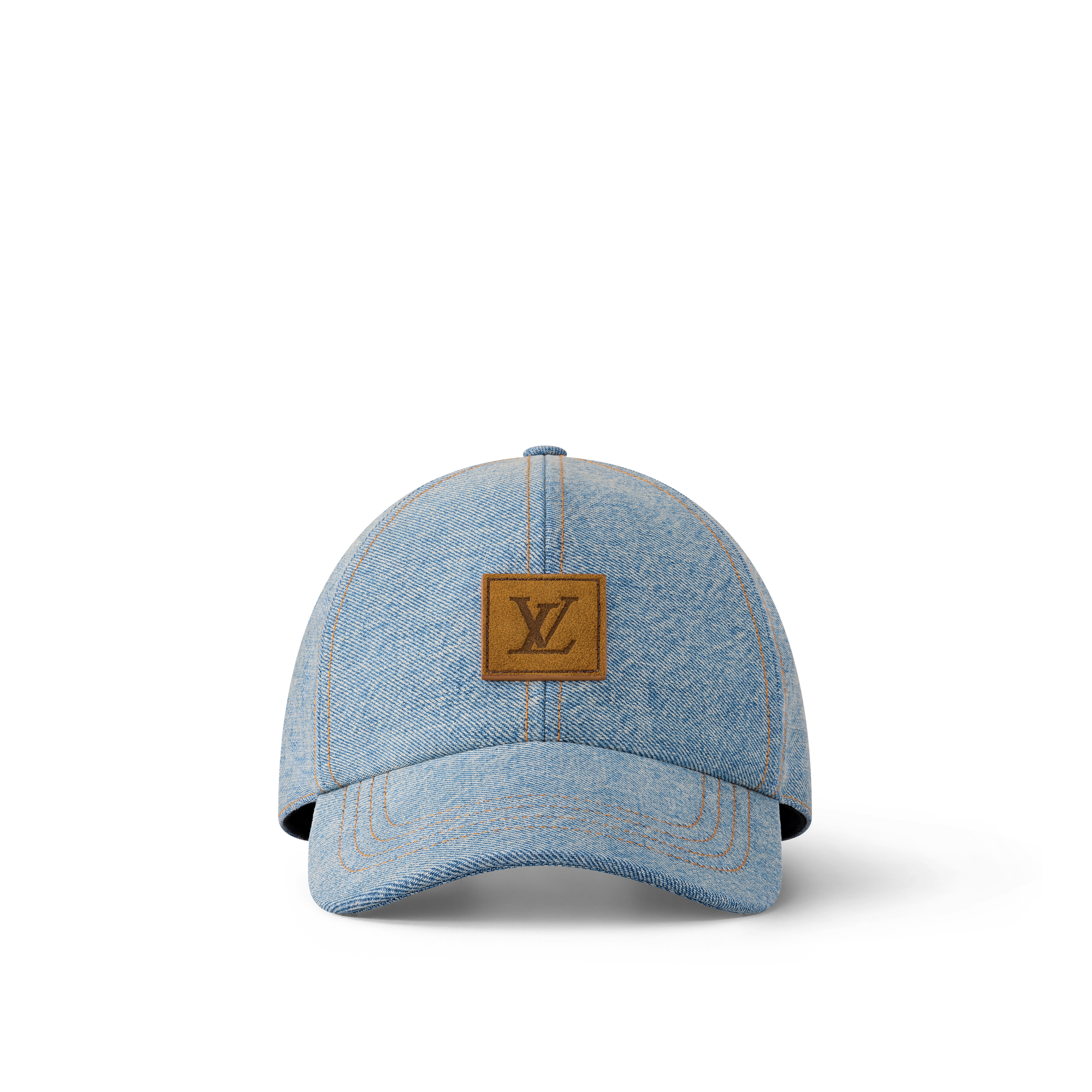 LV Staples Denim Cap S00 in Men