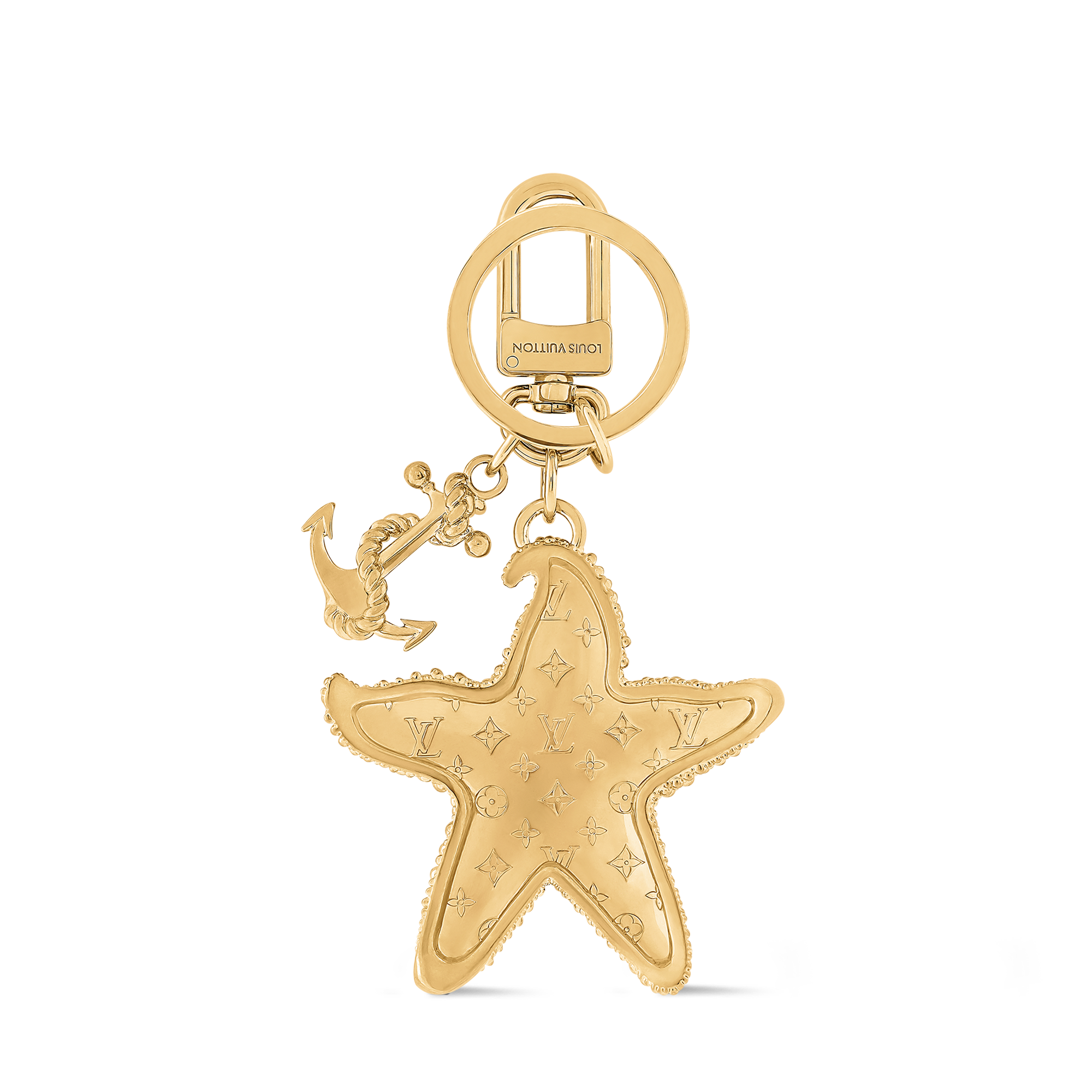 LV Starfish Key Holder and Bag Charm S00 in Men