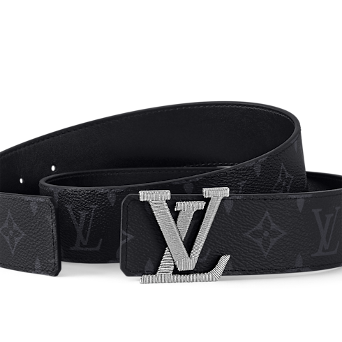 LV Stitch 40mm Reversible Belt Monogram Eclipse Canvas in Men's Accessories Belts collections by Louis Vuitton (Product zoom)